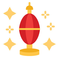 Mystic Lantern Vector Design Icon Style