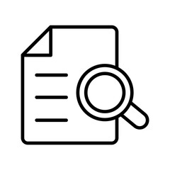 Document Review Vector Icon