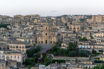 Modica, Italy (06th August 2025): Architecture of Modica in Val di Noto, southern Sicily, Italy