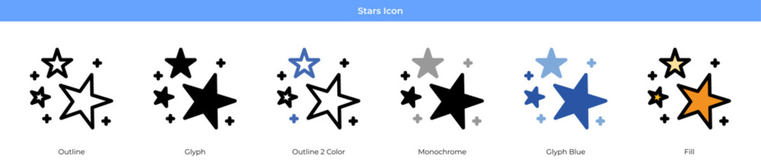 Stars Icon Set