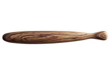 Obraz premium Wooden utensil, isolated, high-angle view, simple background