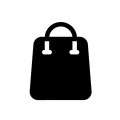 shopping bag glyph icon