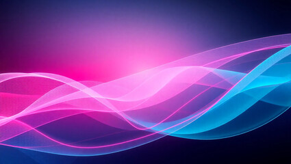 Naklejka premium AI generative. Abstract Gradient Wave Background – Flowing Curve Line Design. 17