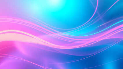 Naklejka premium AI generative. Abstract Gradient Wave Background – Flowing Curve Line Design. 25
