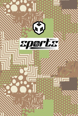 Exclusive Sports Jersey for Teams and Athletes Soccer Basketball Football Esports Fashionable Vibrant Modern Geometric Bold Style