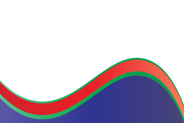 abstract rainbow wave background