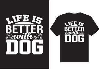 Awsome unick dogs t-shirt design vector quotes lettering t shirt design for print,,100% original eps vector file ,