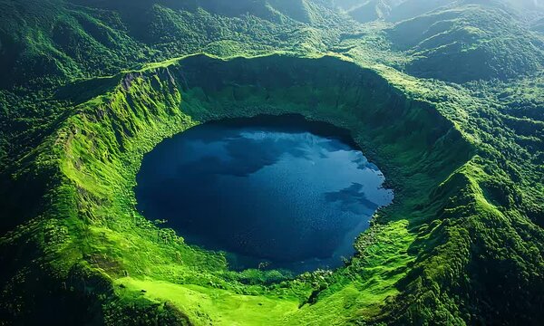 green planet earth pf round lake
