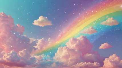 "Whispers of the Holographic Rainbow,  A Journey Through Fantasy Realms"