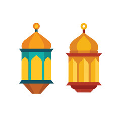 Lanterns Set Vector Elegant and Versatile Lighting Designs
