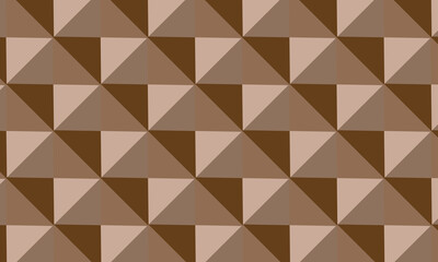 Obraz premium Cute Abstrackt Geometric Background Brown Hues