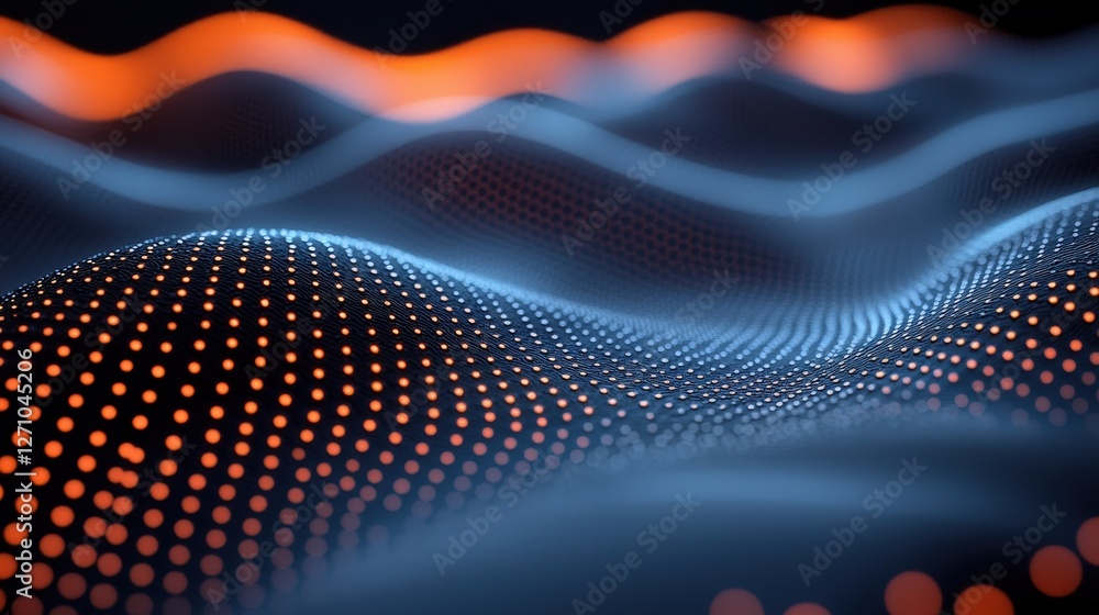 Poster closeup captivating pattern with artistic blur creating a dreamlike visual effect