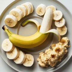 Banana Variety: Whole, Peeled & Sliced