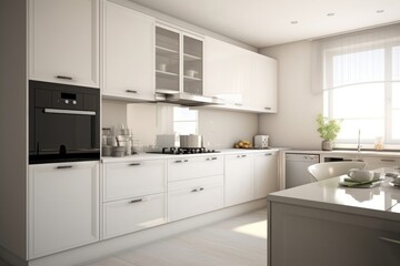 Kitchen kitchen appliance furniture.