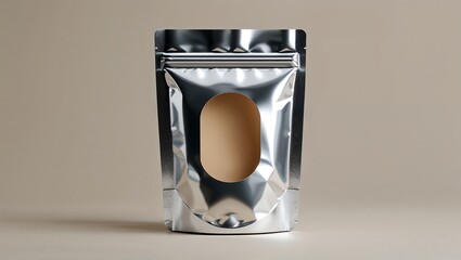 Silver Foil Packaging Mockup: A Versatile Design for Your Brand