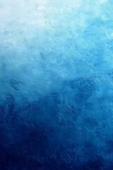 Pastel Blue Gradient Background with a Grainy Texture, Generative AI