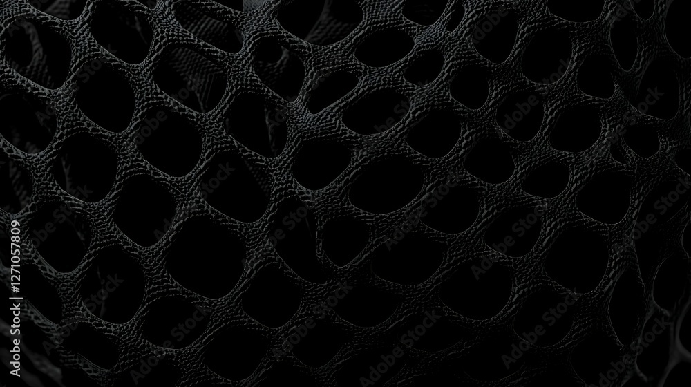 Poster Black Mesh Net Texture Background