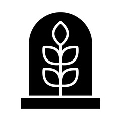 Incubation Center glyph icon