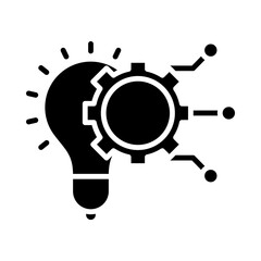 Disruptive Innovation glyph icon