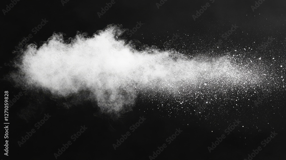 Poster a modern and sophisticated dark gradient background with a grainy texture and subtle monochrome abst
