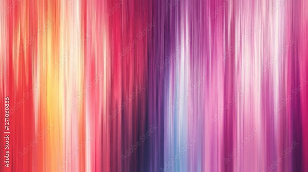 Aufkleber a dynamic and colorful rainbow gradient blur background with fluid transitions between hues, signify