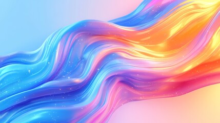 A dynamic, colorful rainbow gradient background with a delicate blur, symbolizing diversity and inclusion, perfect for LGBTQ pride-themed posters, banners, and digital art exhibits