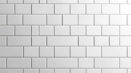 A sleek, polished white minimalist abstract ceramic tile wall texture with an intricate mosaic arrangement, ideal for contemporary kitchen, bathroom, toilet, or living room designs