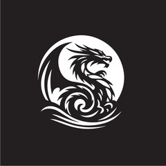 Simple Dragon Logo