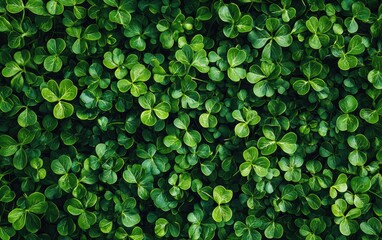 Bright grassy green organic leaf texture background mockup Saint Patricks Day