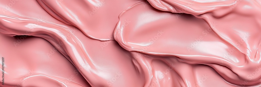 Poster seamless soft blush to pale raspberry gradient, 3d style, wave pattern background texture