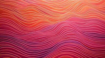 Glowing wavy lines in warm red and orange tones, representing extreme heat motion.