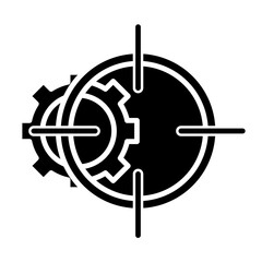 Scope Management glyph icon
