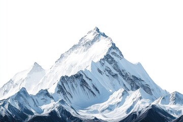 Obraz premium Mount Everest mountain scenery nature.