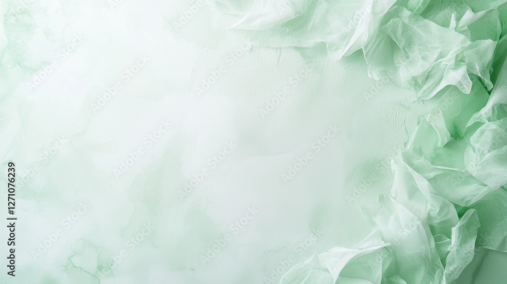 Poster soft green abstract background with textured layers, perfect for design projects and creative inspir