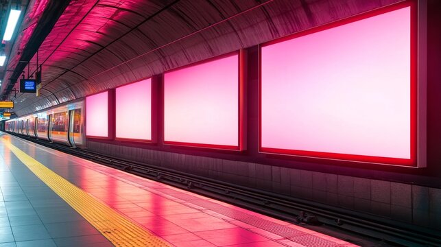 An advanced transit hub incorporating a hyperloop station, autonomous electric automobiles, AI-powered traffic management, and luminous digital displays