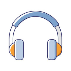 headphones icon, headphones vector illustration-simple illustration of headphones, perfect for headphones logos and icons