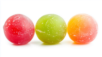 Sorbet isolated on white background