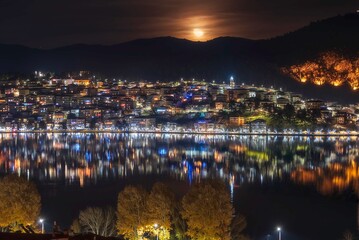 night view of the city