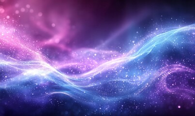 Fototapeta premium Abstract Purple and Blue Gradient Background, Generative AI