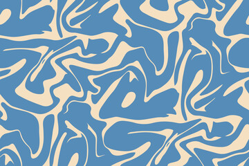 Psychedelic Waves Seamless Pattern