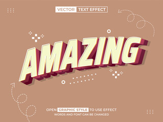 amazing 3d text effect, font effect, 3d font for title
