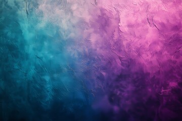 Teal and Purple Gradient Background with a Grainy Texture, Generative AI