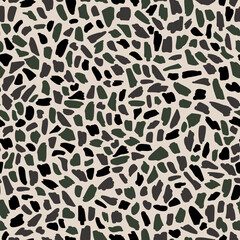 Grunge brush strokes seamless pattern. Abstract texture.