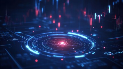 real-time cryptocurrency exchange with fluctuating token prices and active trading bots.