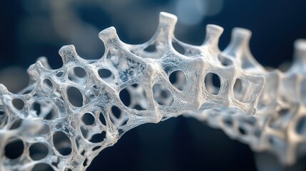 regenerative bone scaffold that accelerates healing for complex fractures