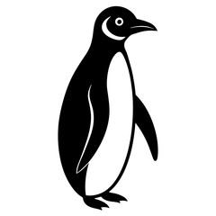 Obraz premium penguin vector illustration