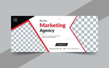 Corporate business banner design template