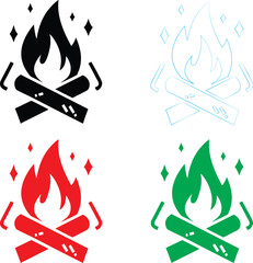 Decorative bows, simple line drawings, minimalist design, flat color illustrations, ribbon shapes, festive accents, gift wrapping elements, stylized bows, black red green blue outlines, clean graphic 