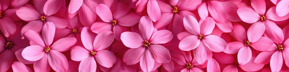 Fototapeta premium A close-up view of a colorful bunch of pink flowers, great for decorating or gift-giving