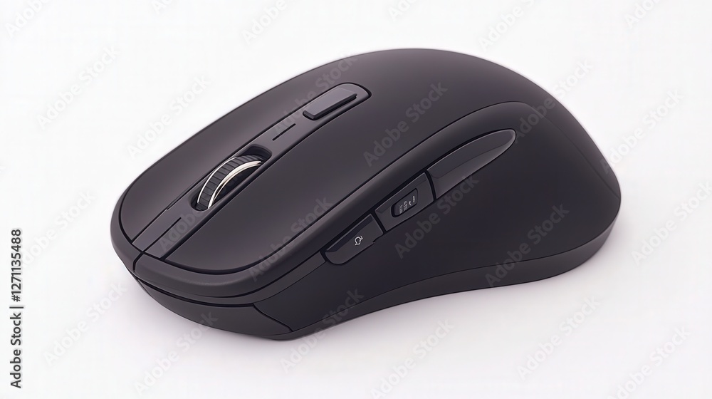 Poster responsive optical sensor, ergonomic design, and wireless connectivity for smooth navigation.